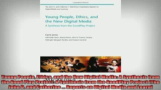 READ book  Young People Ethics and the New Digital Media A Synthesis from the Good Play Project A Full Free