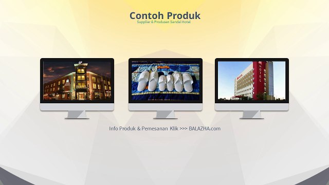 Jual Sandal Hotel Grosir Murah Semarang