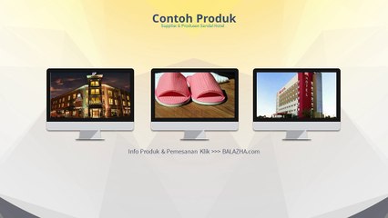 Jual Sandal Hotel Polos Grosir Semarang