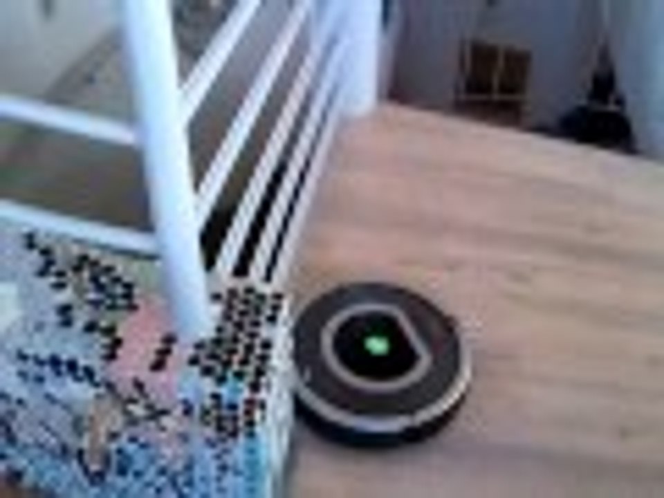 IRobot 770 undocking & cliff sensors demo