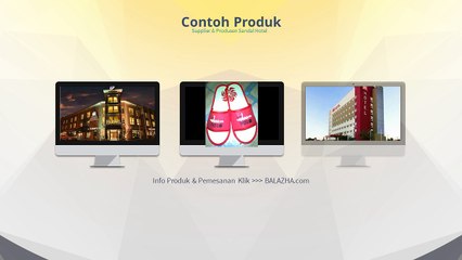 Pabrik Produsen Sandal Hotel Murah Semarang