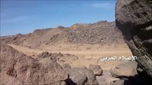 Yemen Saudi army vehicles ambushed by Houthis near Najran, Saudi Arabia 22/1