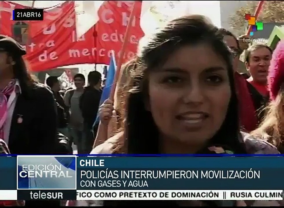Chile: estudiantes se movilizan por reforma est...