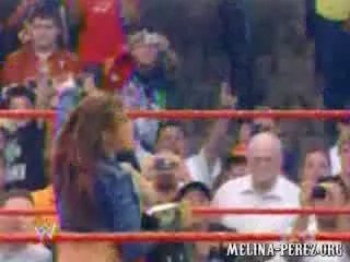 Melina & Mickie vs  Victoria & Natalya 6 23 08 RAW
