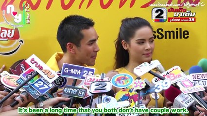 [ENG SUB] Nadech Yaya first couple event & prepare 2 lakorns together | SKBT Thaich2 28/01