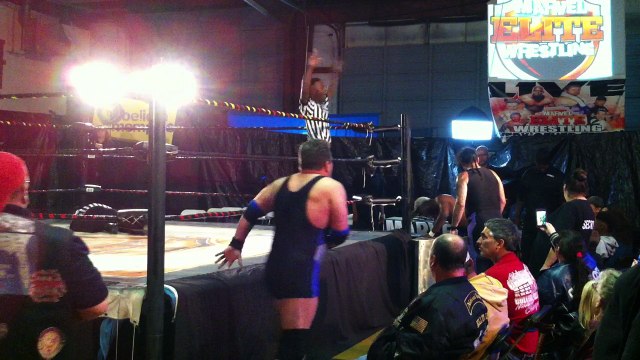 All That Alan Steel vs. King of POW Chris Lexx vs. Derrick By God, Greater Than Great King - Marvel Elite Wrestling - MEW Heavyweight Championship