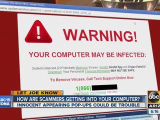 How scammers are getting into your computer