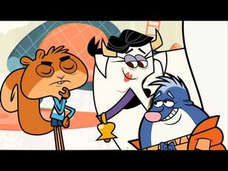 Scaredy Squirrel Shorts! (Cowlicking)