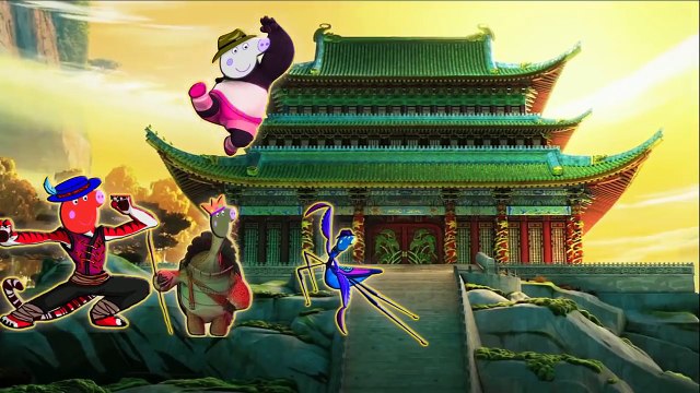 Kung Fu Panda Finger Family Peppa Pig ♪ Nursery Rhymes For Children ♪ Kids Songs #2
