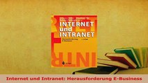 PDF  Internet und Intranet Herausforderung EBusiness  EBook