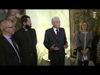 Roma - Mattarella e il Centro Studi Paolo Borsellino (23.04.16)