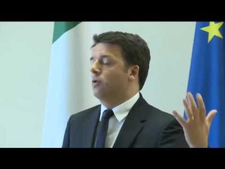 Hannover - Renzi,  punto stampa (25.04.16)