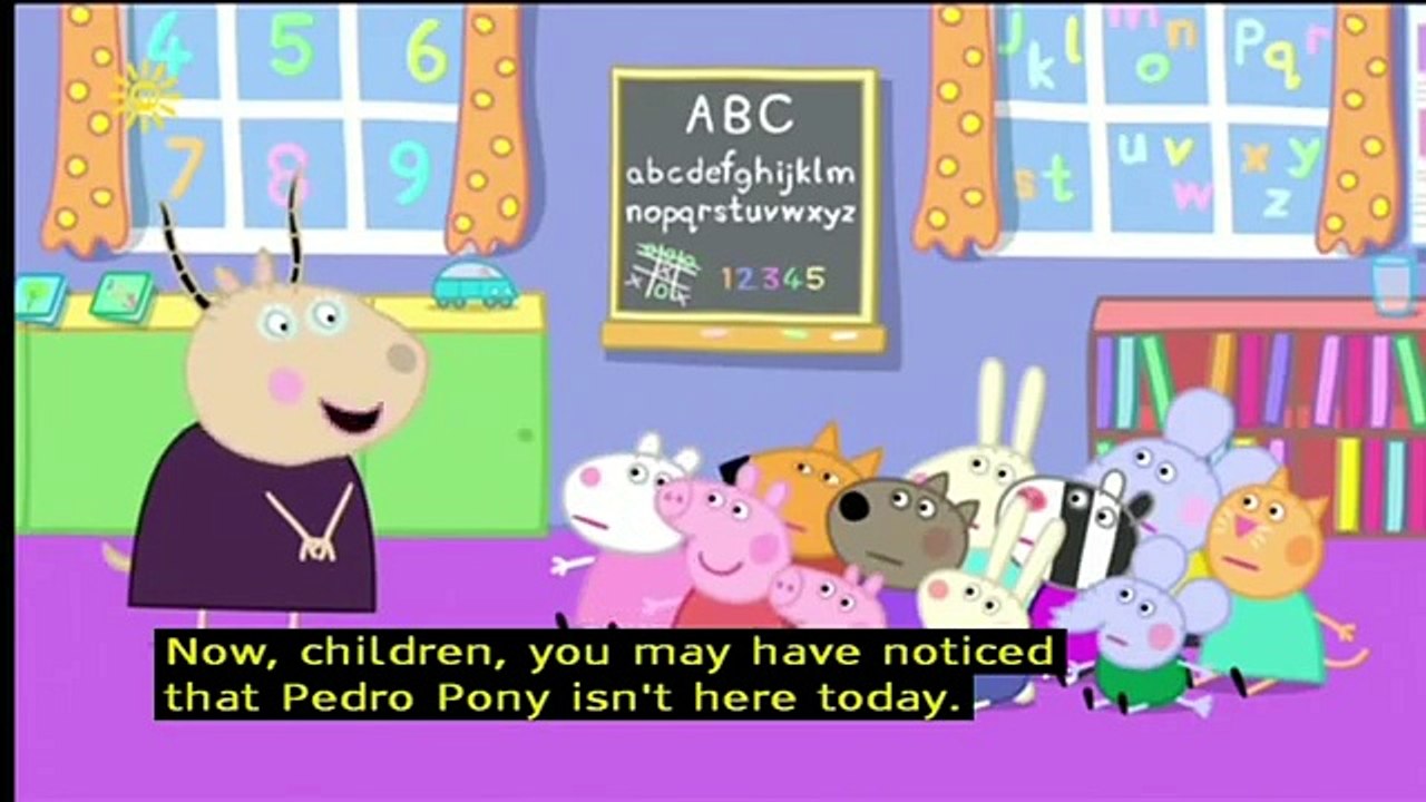 Peppa Pig (Series 3)   Hospital (with subtitles)