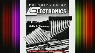 READ book  Principles of Electronics Full EBook