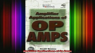 READ book  Amplifier Applications of Op Amps Full EBook