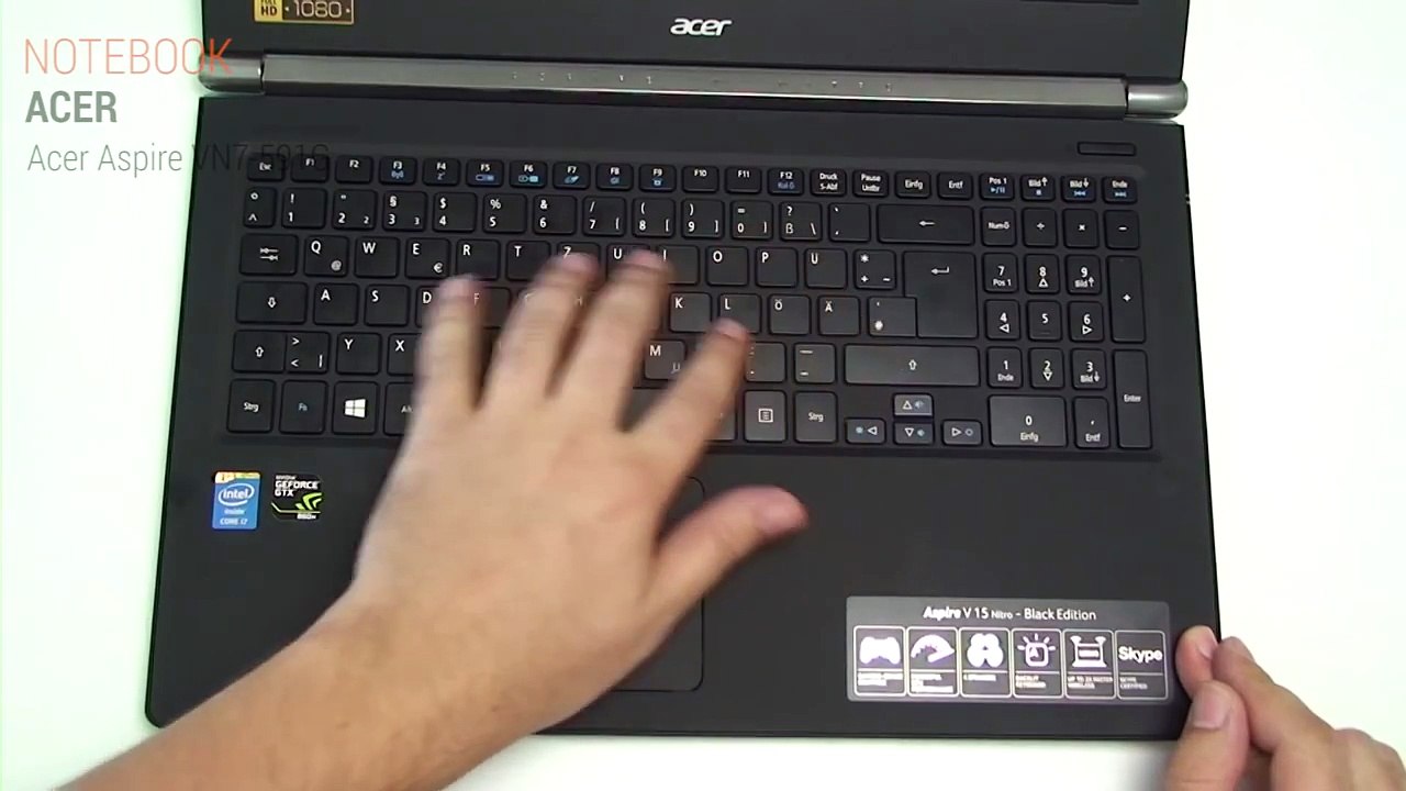 Acer Aspire VN7 591G Hands On Test Deutsch / German ►► notebooksbilliger.de