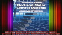 DOWNLOAD FREE Ebooks  Laboratory Manual for Electrical Motor Control Systems Electronic and Digital Controls Full EBook