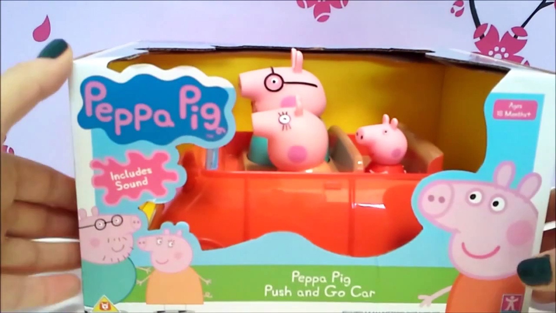 peppa pig car push and go