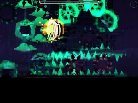 Geometry Dash A dark world (demon secret way) !PATCHED!