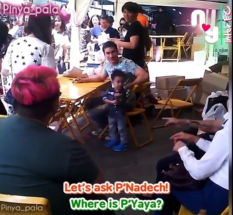 [ENG SUB] Where is PYaya? | Nadechs Calendar Signing For Merit Making @ Ch3 Dara Market