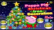 Peppa pig decorates a Christmas tree peppa pig cartoon kids game 2015 Свинка Пеппа украшает елку