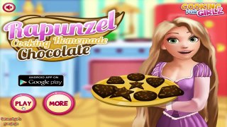 Rapunzel Cooking Homemade Chocolate - Rapunzel Games - Princess Rapunzel Cooking Game