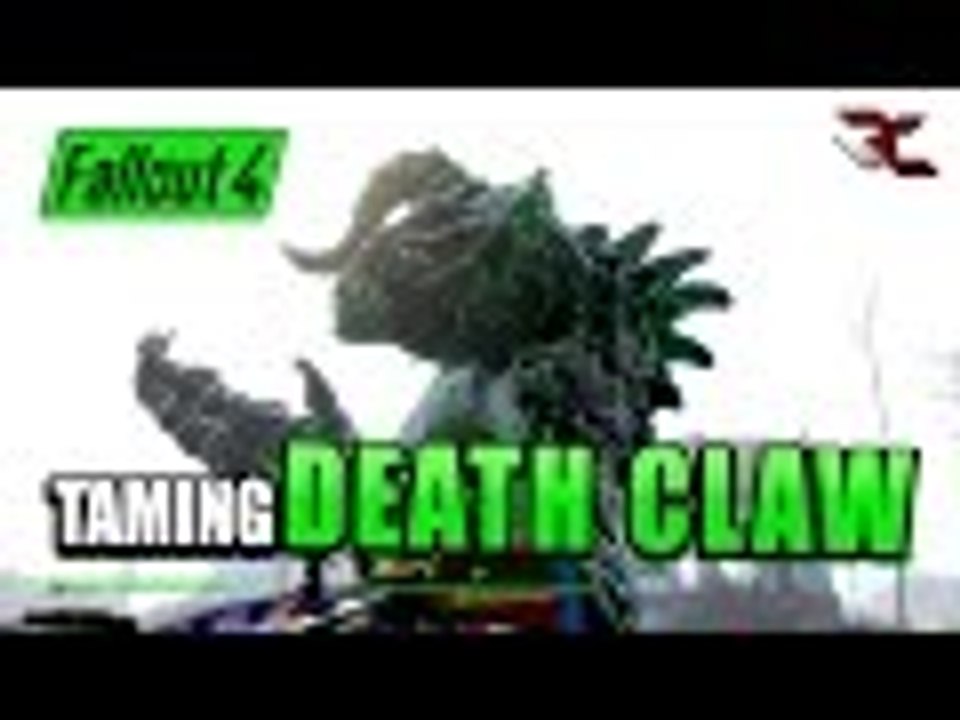 Fallout 4 | DEATHCLAW Taming - How to Catch a Deathclaw (Fallout 4 Workshop Update)
