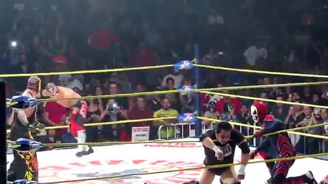 (VIDEO) REY MYSTERIO KILLS MEXICAN EL HIJO DEL PERRO AGUAYO DURING MATCH