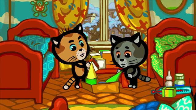 Детские песни - КОТЯТКИНЫ ИСТОРИИ - Если кто-то болен в доме - Развивающие мультики