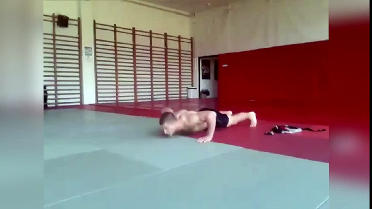 People are Awesome  Extreme Push Up Routine!!