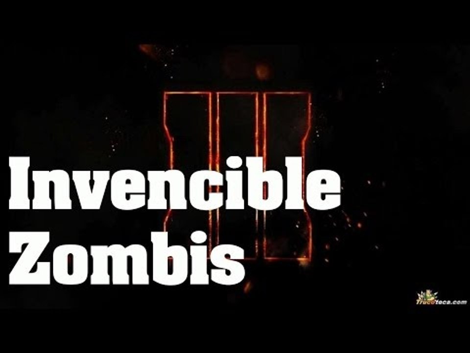 Truco invencible Zombies en COD Black ops 3, como ser invencible