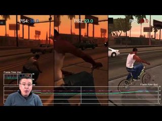 San Andreas en Ps4 se mueve peor que en PS3  comparativa