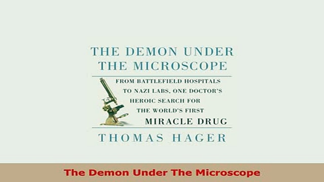 Download  The Demon Under The Microscope PDF Full Ebook