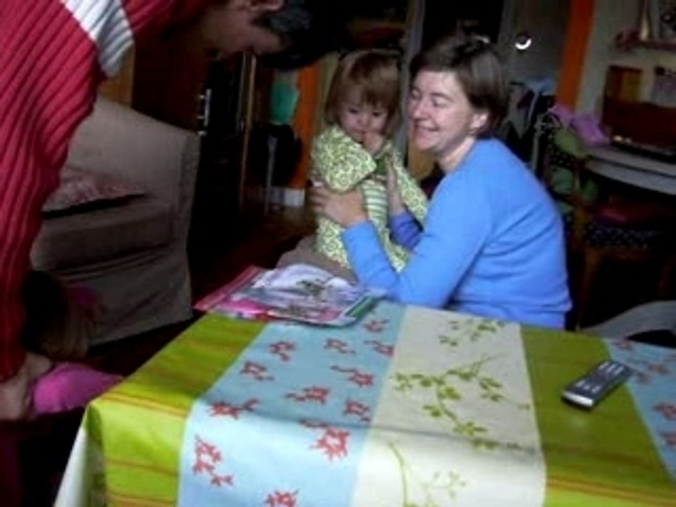 Papa et Maman s'occupent de nous