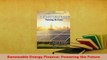 Download  Renewable Energy Finance Powering the Future PDF Book Free
