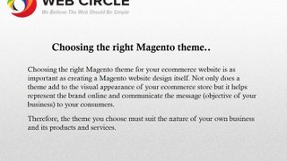 How to Pick a Magento Theme to Optimise Your Ecommerce Store