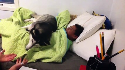 When you're in denial that you have to wake up