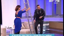 TV Host Ladder Demonstration Fail-Funny  Videos and Clips > Fun & Entertainment Videos-Follow Us!!!!