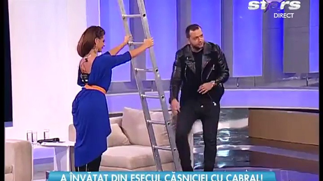 TV Host Ladder Demonstration Fail-Funny  Videos and Clips > Fun & Entertainment Videos-Follow Us!!!!