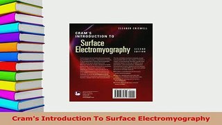 Download  Crams Introduction To Surface Electromyography PDF Online