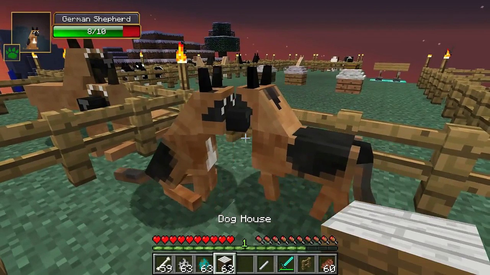 Popularmmos Minecraft Doggystyle Mod Dog Breeds Dog House More Mod Showcase Video Dailymotion
