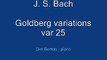Bach: Goldberg Variations - variation 25
