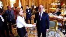 La petite blague de François Hollande sur sa relation avec Julie Gayet