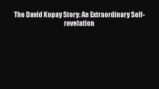 PDF The David Kopay Story: An Extraordinary Self-revelation Free Books