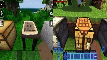 Minecraft 0.13.1 Vs SurvivalCraft 1.29 Battle!
