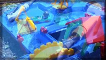 Juego de la aguamarina, juego de la aguamarina, el más grande conjunto de anpanman juguetes fuera de juguetes del juego / Diversión Gigante al aire Libre Curso de Agua: El 
