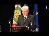 Varallo (VC) - 25 aprile Intervento del Presidente Mattarella al Teatro Civico