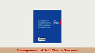 PDF  Management of Soft Tissue Sarcoma PDF Book Free