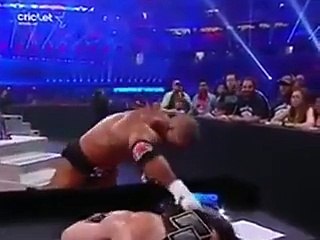 Roman Reigns vs. Triple H full match - WWE World Heavyweight-WrestleMania 32