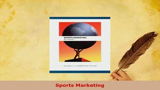 PDF  Sports Marketing Ebook